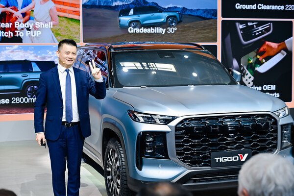 Jeff ZHANG, CEO of CHERY Brand Unveils the Tiggo V