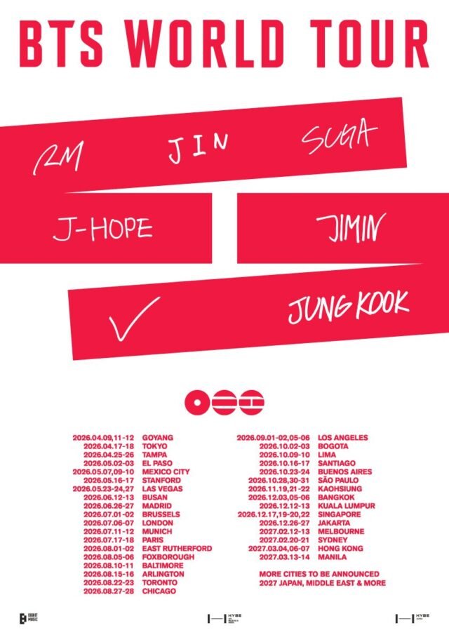 bts world tour