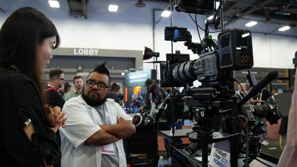 SmallRig booth at NAB Show 2026 SmallRig booth at NAB Show 2026